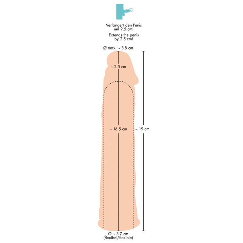 Silicone Extension flesh